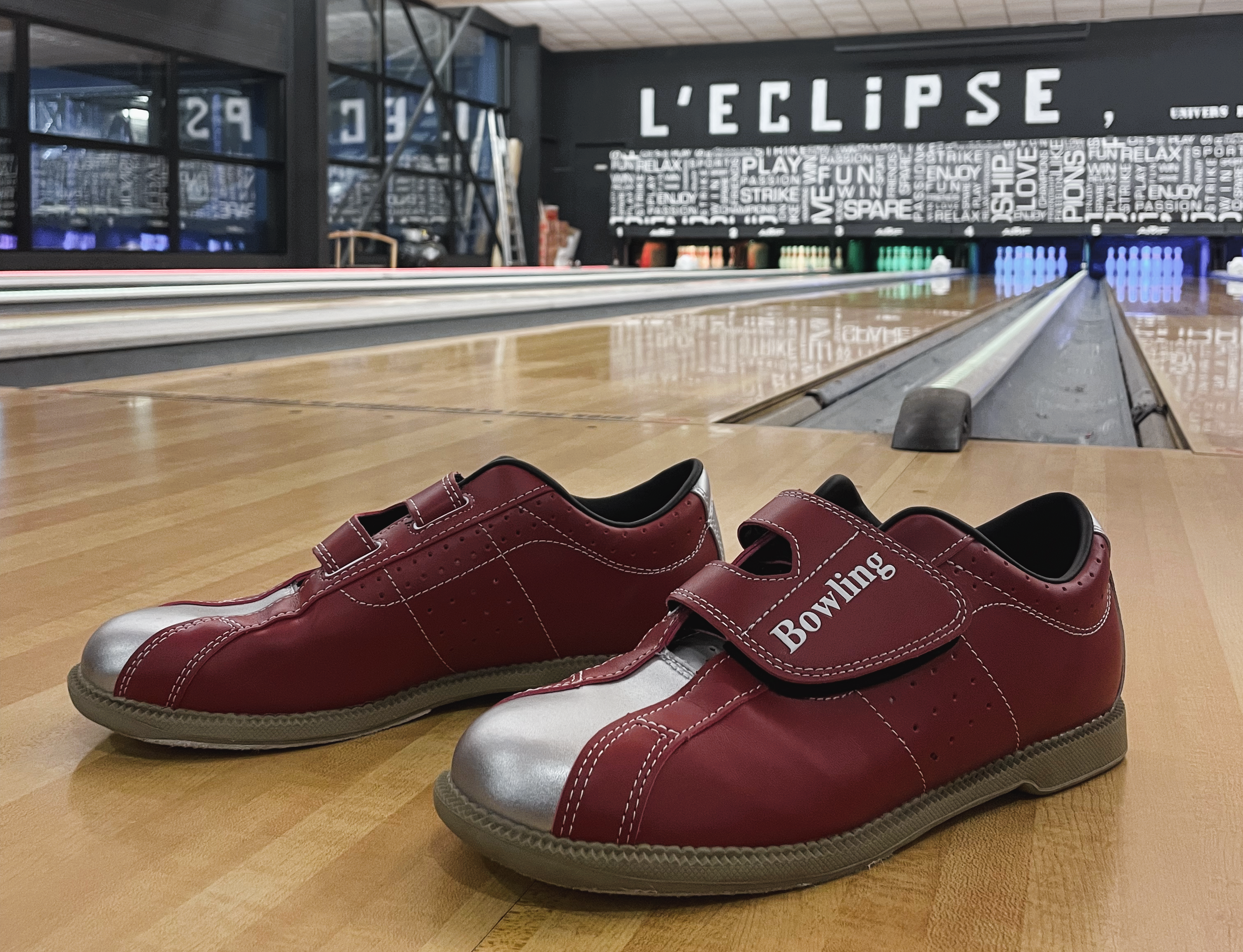 Paire de chaussures de bowling