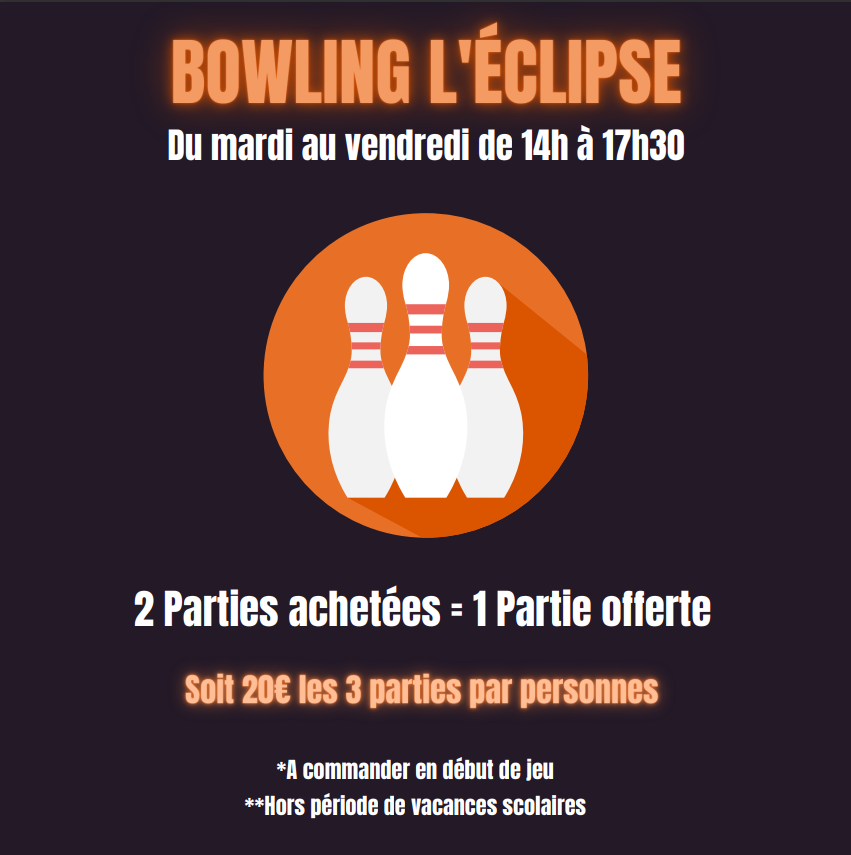 bowling l'eclipse